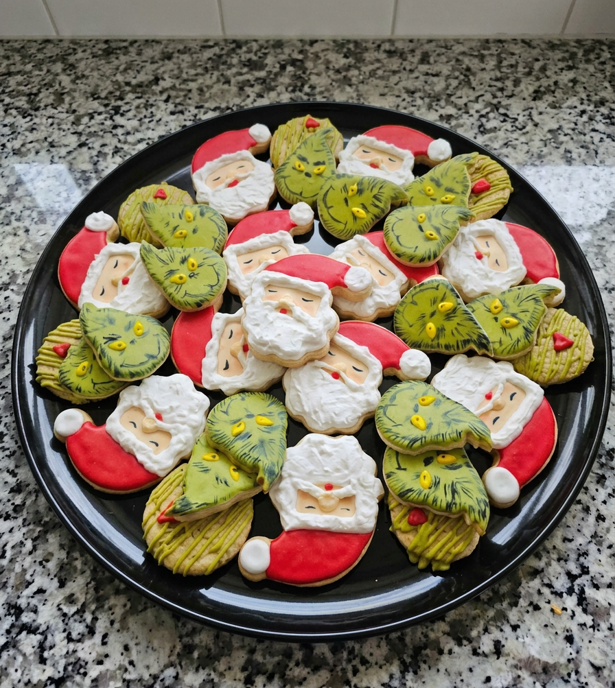 Decorated cookies